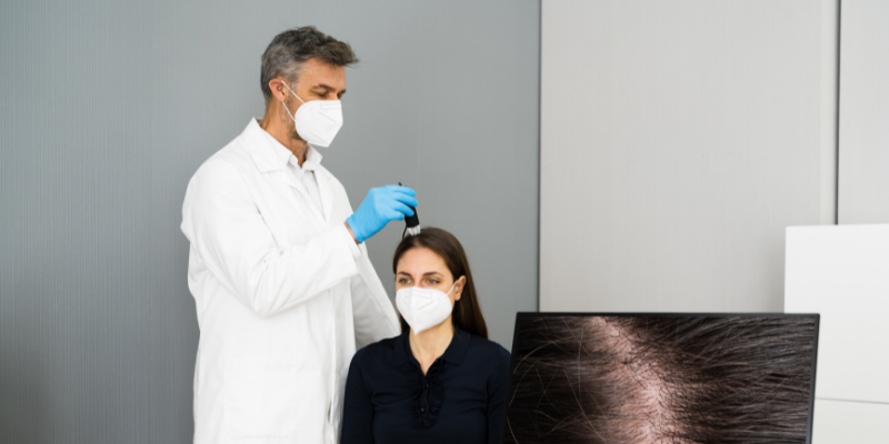 درمان ریزش مو خانگی