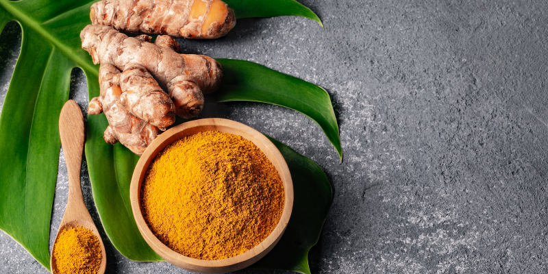 زردچوبه برای دانه های قرمز پوست