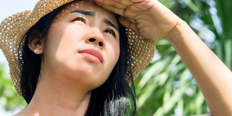 آفتاب سوختگی به علت برنزه شدن ایرادی ندارد