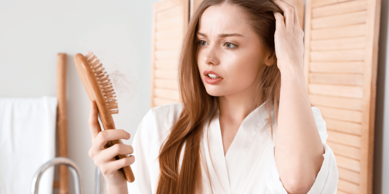ریزش مو ناشی از کمبود آهن